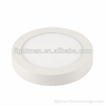 High Quality Die-casting Shaped AL Frame surface mounted Round LED Panel light